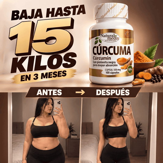 Capsulas de cúrcuma
