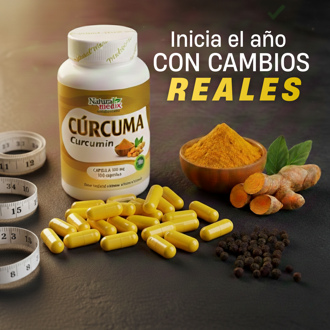 Capsulas Cúrcuma y Pimienta